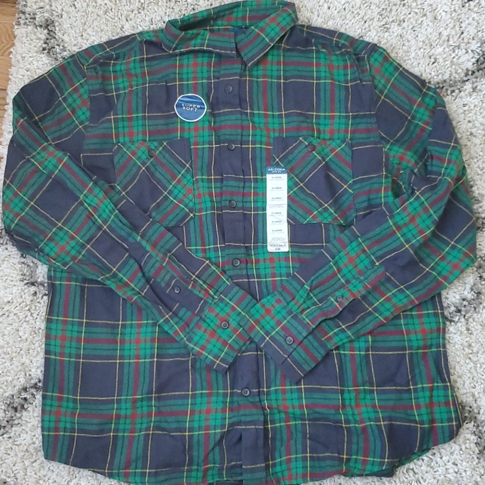 NWT Arizona Flannel Shirt